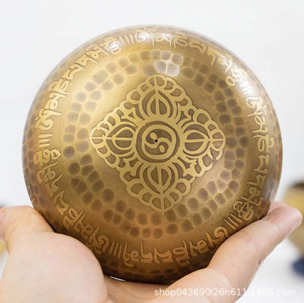 Tibetan Singing Bowl-The Awakened Eye | Wisdom Growth