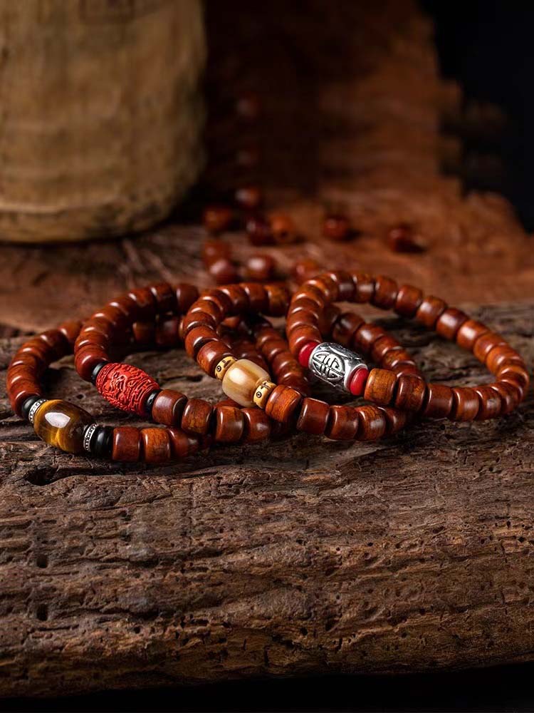 Tibetan Yak Bone Calming Bracelet: Ground Spirit, Quiet Mind