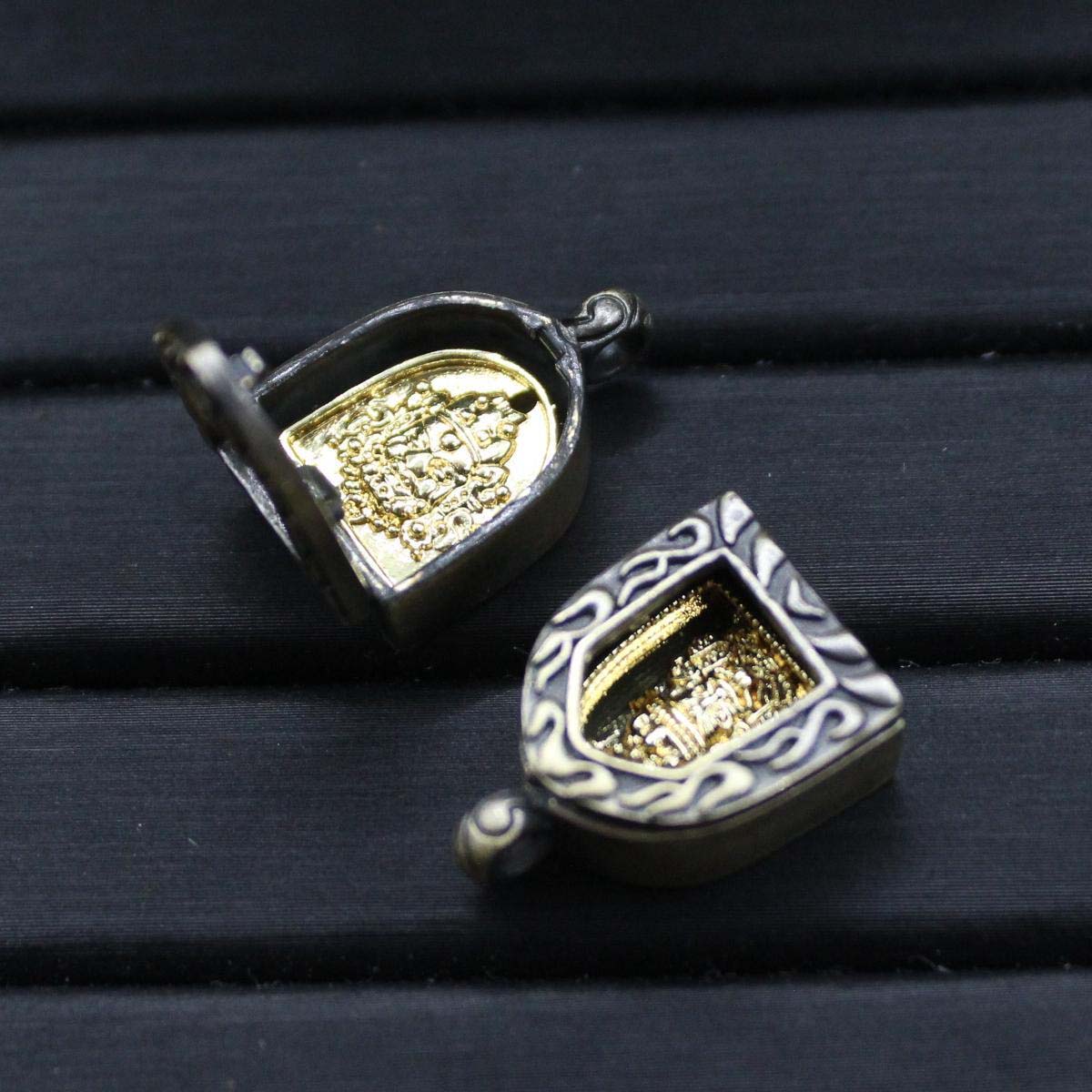 Tibetan Buddhist Amulet | Copper Yellow Jambhala: Wealth Attraction & Protective Blessing (Blessed by Senior Monks)