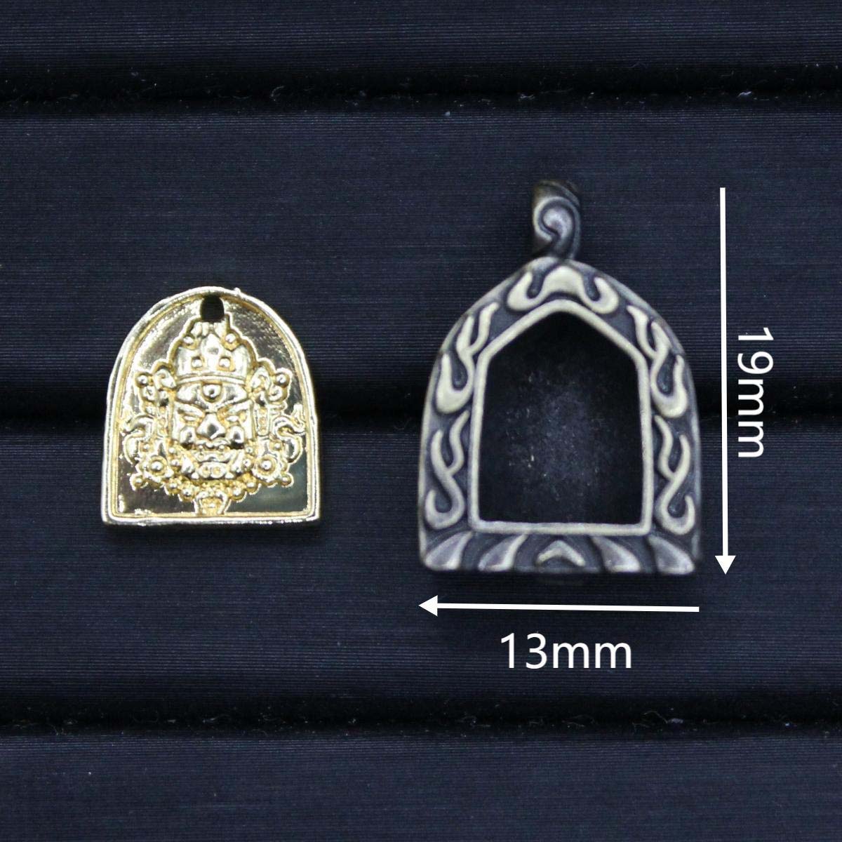 Tibetan Buddhist Amulet | Copper Yellow Jambhala: Wealth Attraction & Protective Blessing (Blessed by Senior Monks)