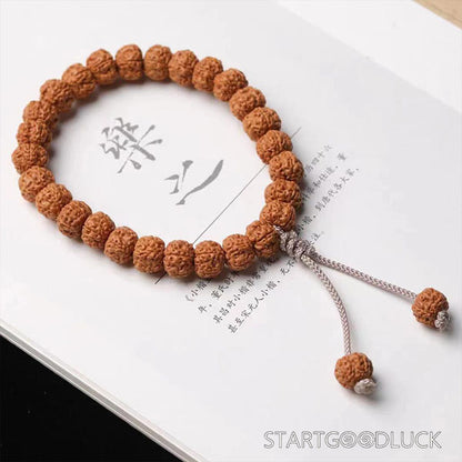 Tibetan Buddhist Bodhi Bracelet: Natural Beads, Enlightened Energy - StartGoodLuck