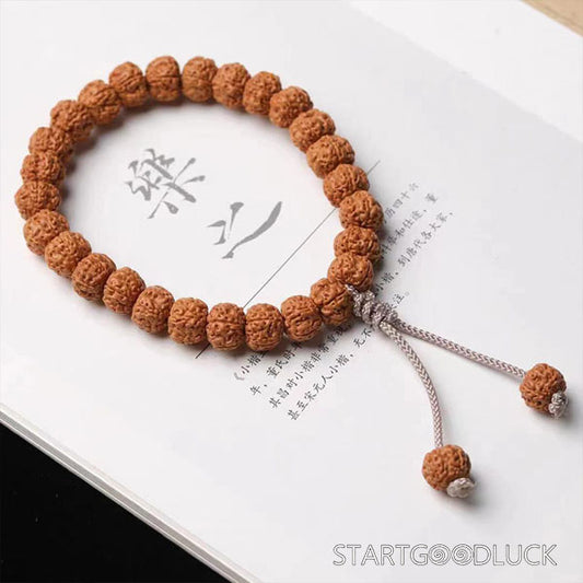 Tibetan Buddhist Bodhi Bracelet: Natural Beads, Enlightened Energy - StartGoodLuck