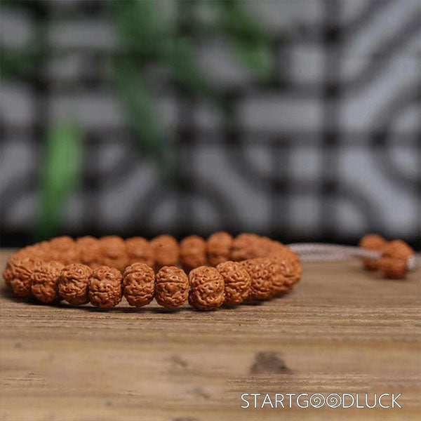 Tibetan Buddhist Bodhi Bracelet: Natural Beads, Enlightened Energy - StartGoodLuck