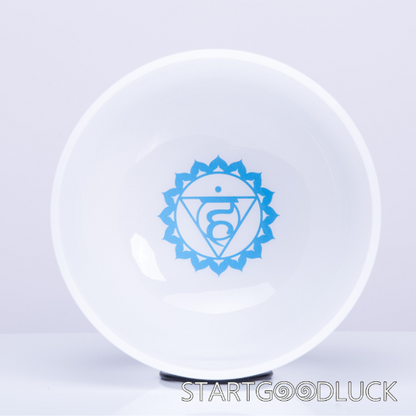 Tibetan Crystal Singing Bowls Handmade Seven-Color  | Mental Healing