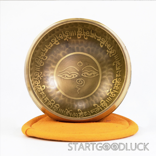Tibetan Singing Bowl-The Awakened Eye | Wisdom Growth