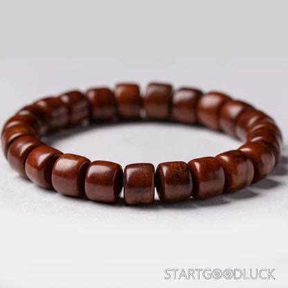 Tibetan Yak Bone Calming Bracelet: Ground Spirit, Quiet Mind - StartGoodLuck