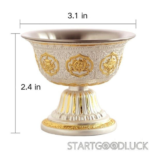 Water Offering | Chinese-style Clouds Pattern cup