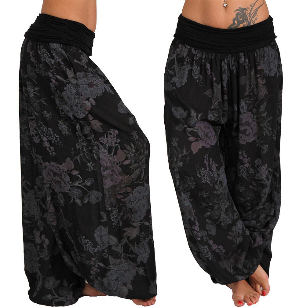 Wide leg harem Pants long wide leg pants casual pants