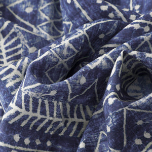 Women Thin Cotton and Linen Ethnic Style Loose Elastic Waist Straight Pants 