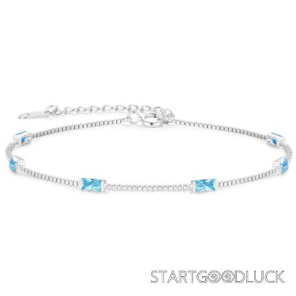 Zircon Bracelet | 925 Silver  Zircon Bracelet For Women | Best Mother's Day Present