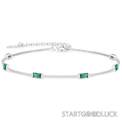 Zircon Bracelet | 925 Silver  Zircon Bracelet For Women | Best Mother's Day Present
