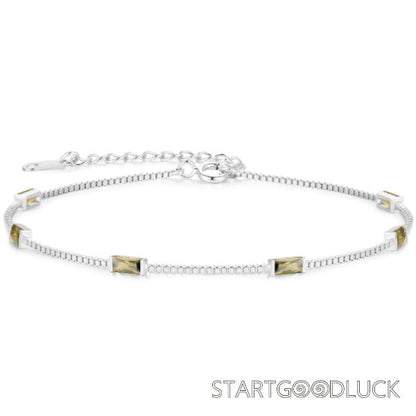 Zircon Bracelet | 925 Silver  Zircon Bracelet For Women | Best Mother's Day Present